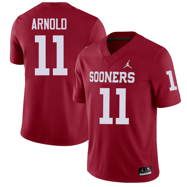 Jackson Arnold Oklahoma Sooners Jersey,Oklahoma Sooners Football Uniforms,Jersey-Crimson